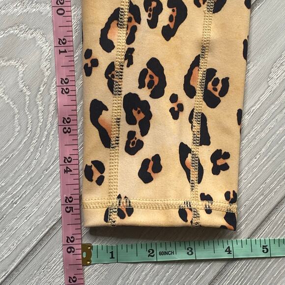 Fabletics Powerhold Women's Leopard On The Go Leggings Size Small NEW - Picture 6 of 13